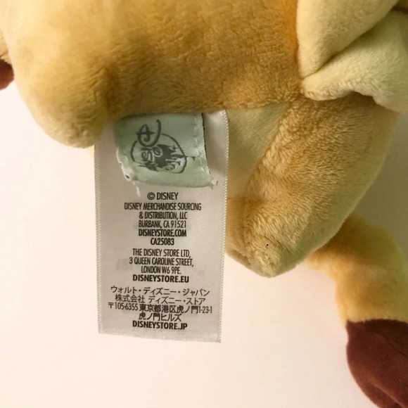 Disney Store Exclusive Bambi with Butterfly on Tail 14 Inch Long Plush - Picture 9 of 14